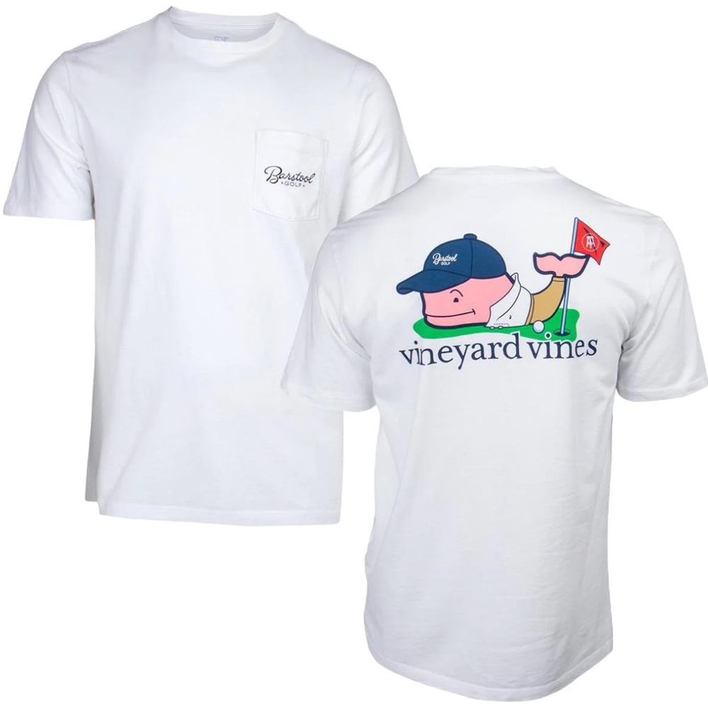 NWT Vineyard Vines Barstool Golf Pocket Tee Shirt